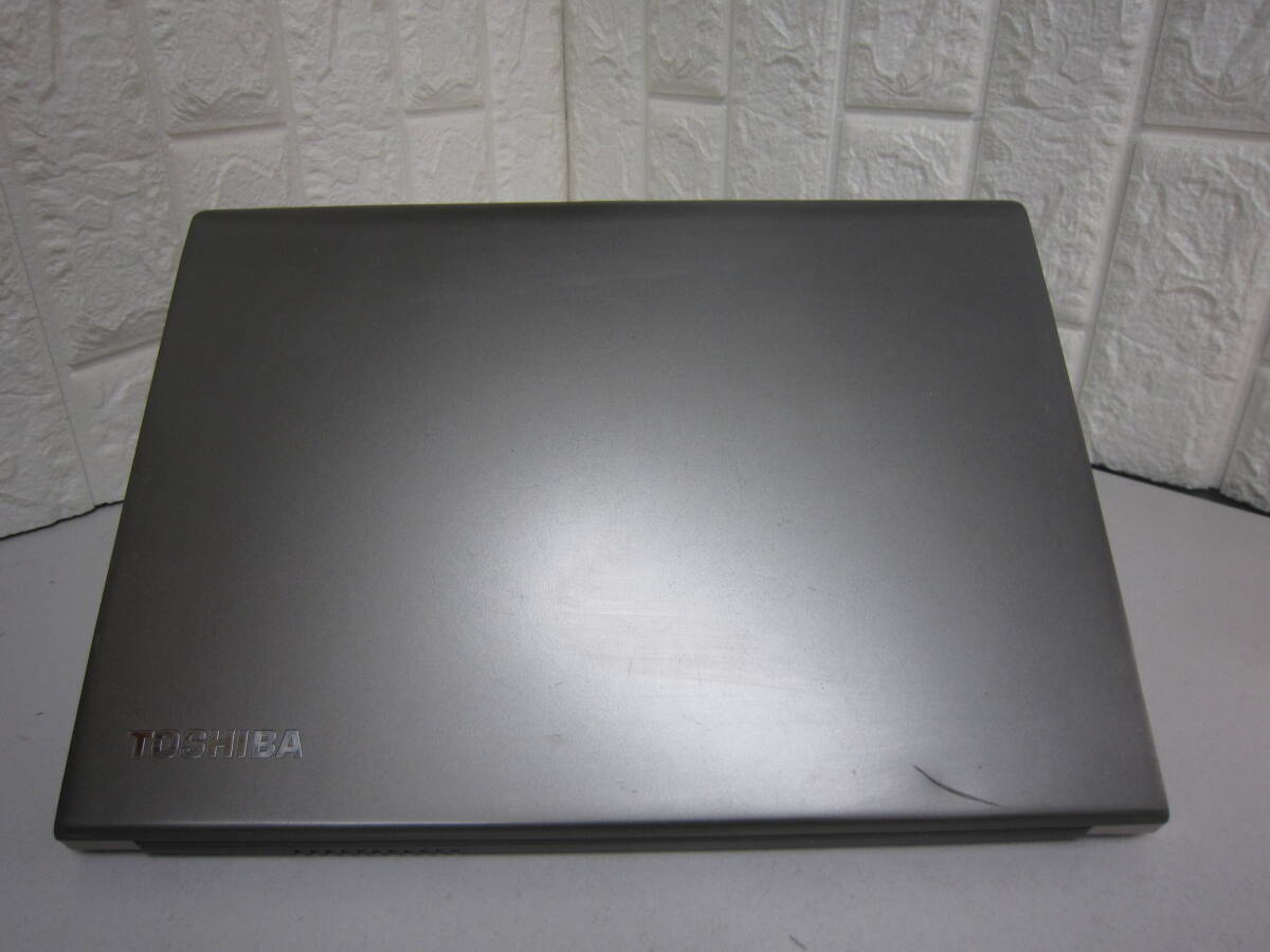 920★TOSHIBA dynabook RZ63/HS PRZ63HS-NRA Core i7 8550U　メモリ/4GB　SSD/無 BIOS確認　難あり_画像5
