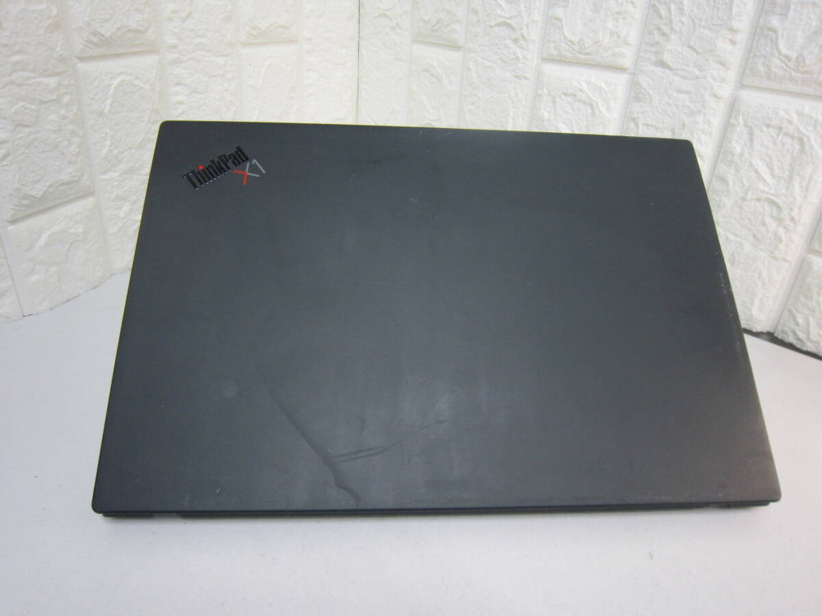 983★Lenovo ThinkPad X1 Carbon Gen 8　Core i5 １0世代 メモリ/8GB SSD/無 ジャンク_画像7