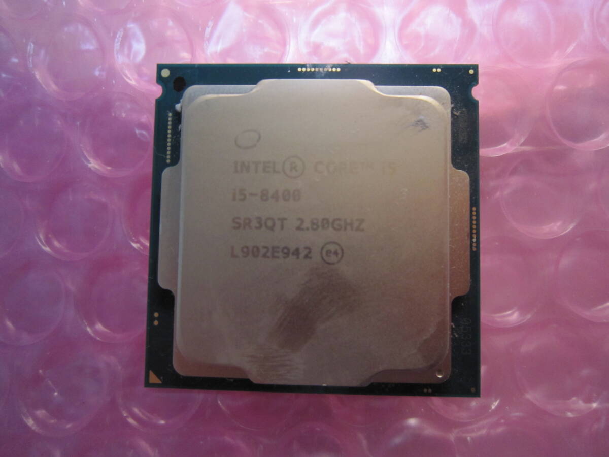 1037★CPU Intel Core i5 8400 2.80GHZ SR3QT 動作品
