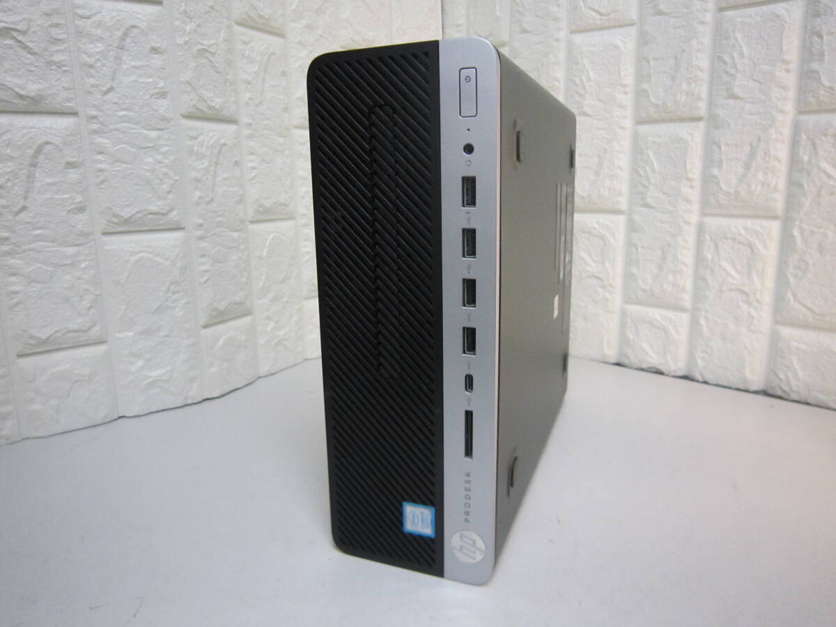 1085★HP ProDesk 600 G4 SFF Core i5 8500 HDD/無 メモリ/4GB BIOS確認の画像1