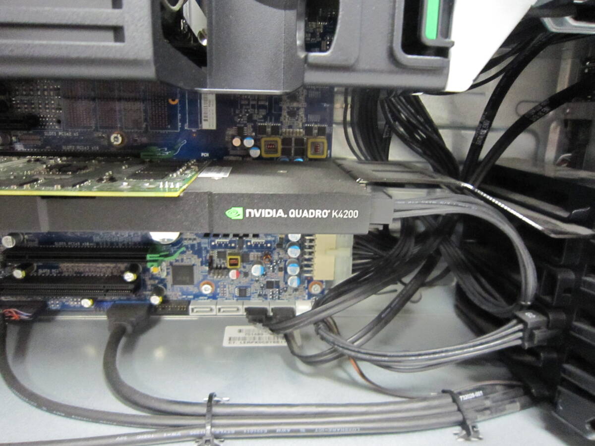 1108★HP Z440 Workstation Xeon E5-1650 V3 HDD/無 メモリ/32GB  BIOS確認の画像4