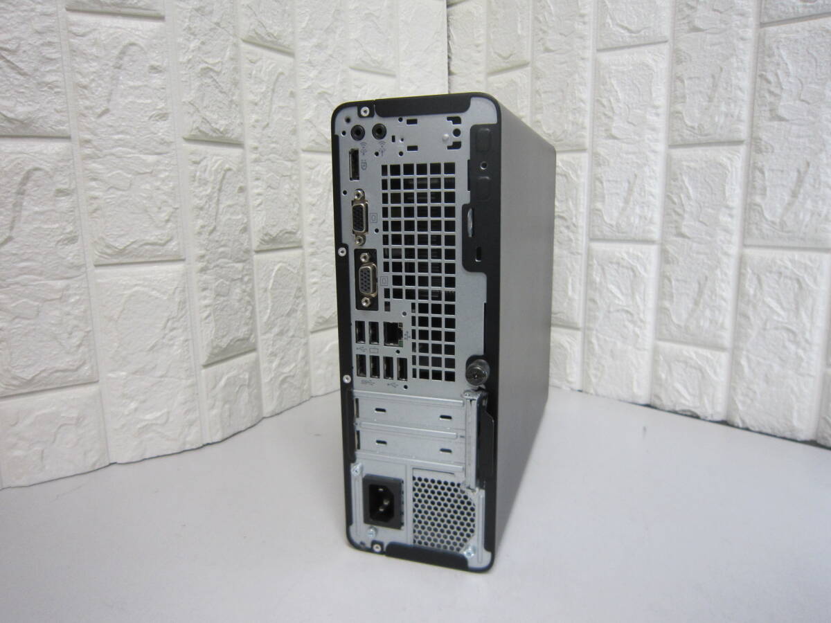 1146★HP ProDesk 400 G5 SFF Core i3 8100 HDD/無 メモリ/4GB　BIOS確認_画像7