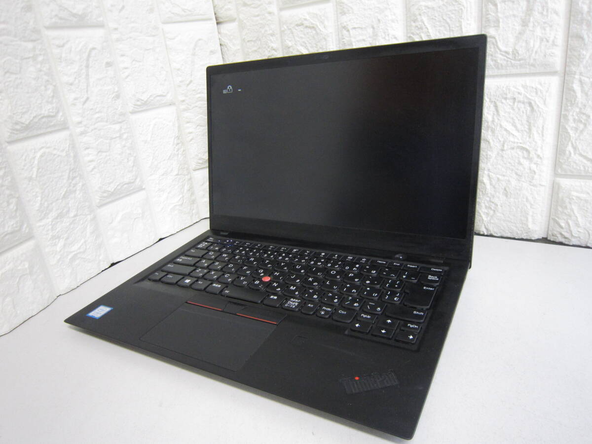 1208★Lenovo ThinkPad X1 Carbon 6th Generation Core i5 8250U メモリ/8GB SSD/無 ジャンクの画像1