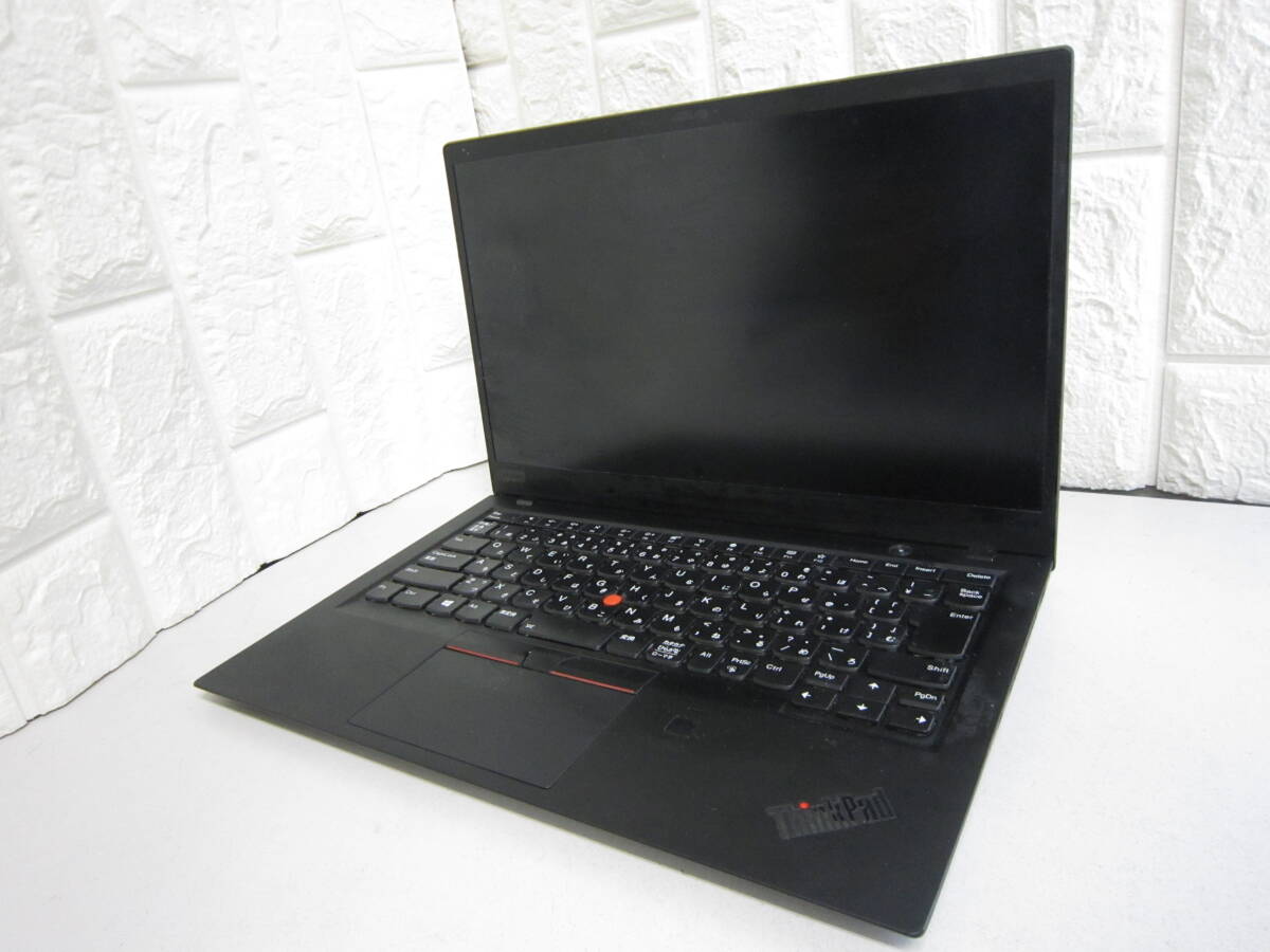 1209★Lenovo ThinkPad X1 Carbon 6th Generation Core i5 8世代 SSD/無 ジャンクの画像1