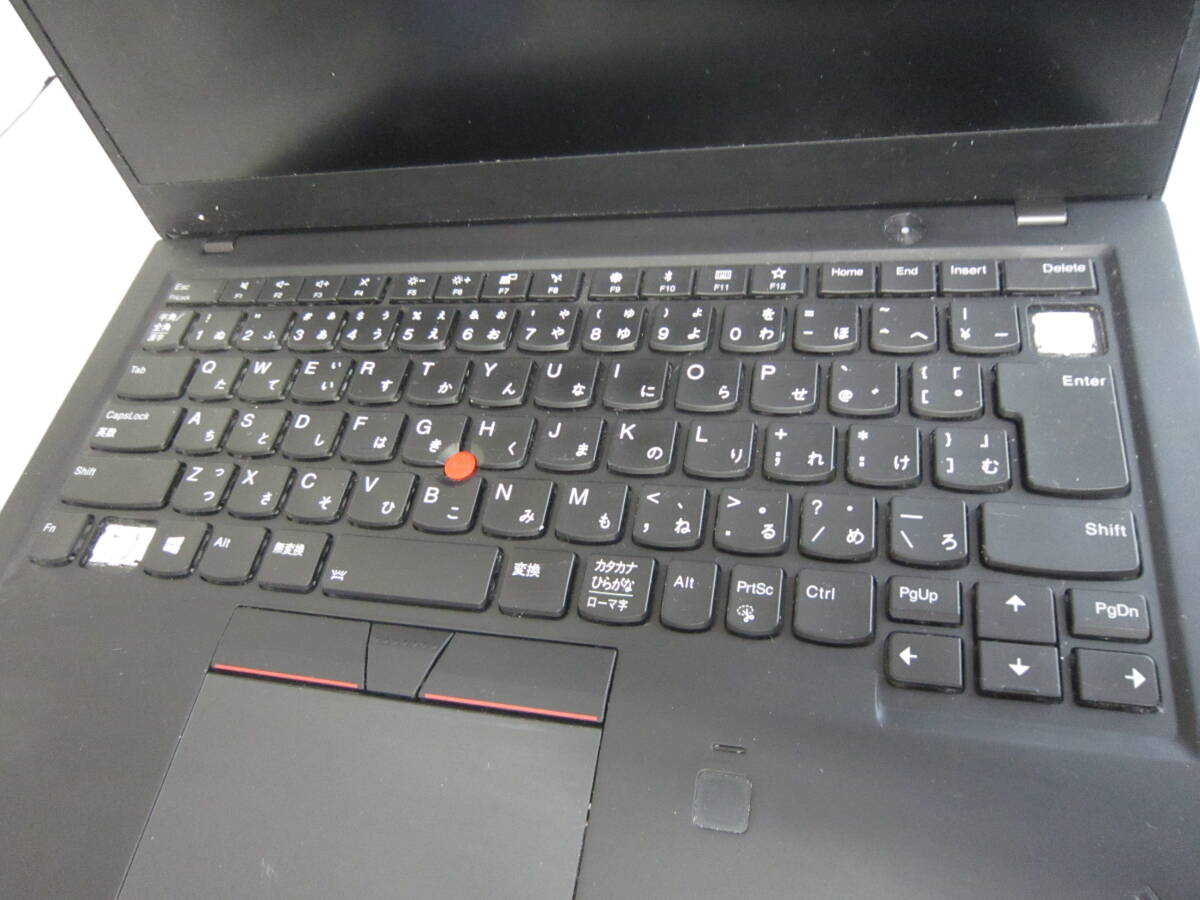 1210★Lenovo ThinkPad X1 Carbon 6th Generation Core i5 8250U メモリ/8GB SSD/無 ジャンクの画像4