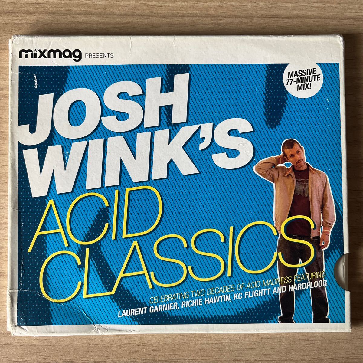 希少 DJ-MIX CD Josh Wink Acid Classics Mixmag Underground Resistance Hardfloor Plastikman Acid Eiffel Traxmen 特殊紙ジャケット仕様_画像1