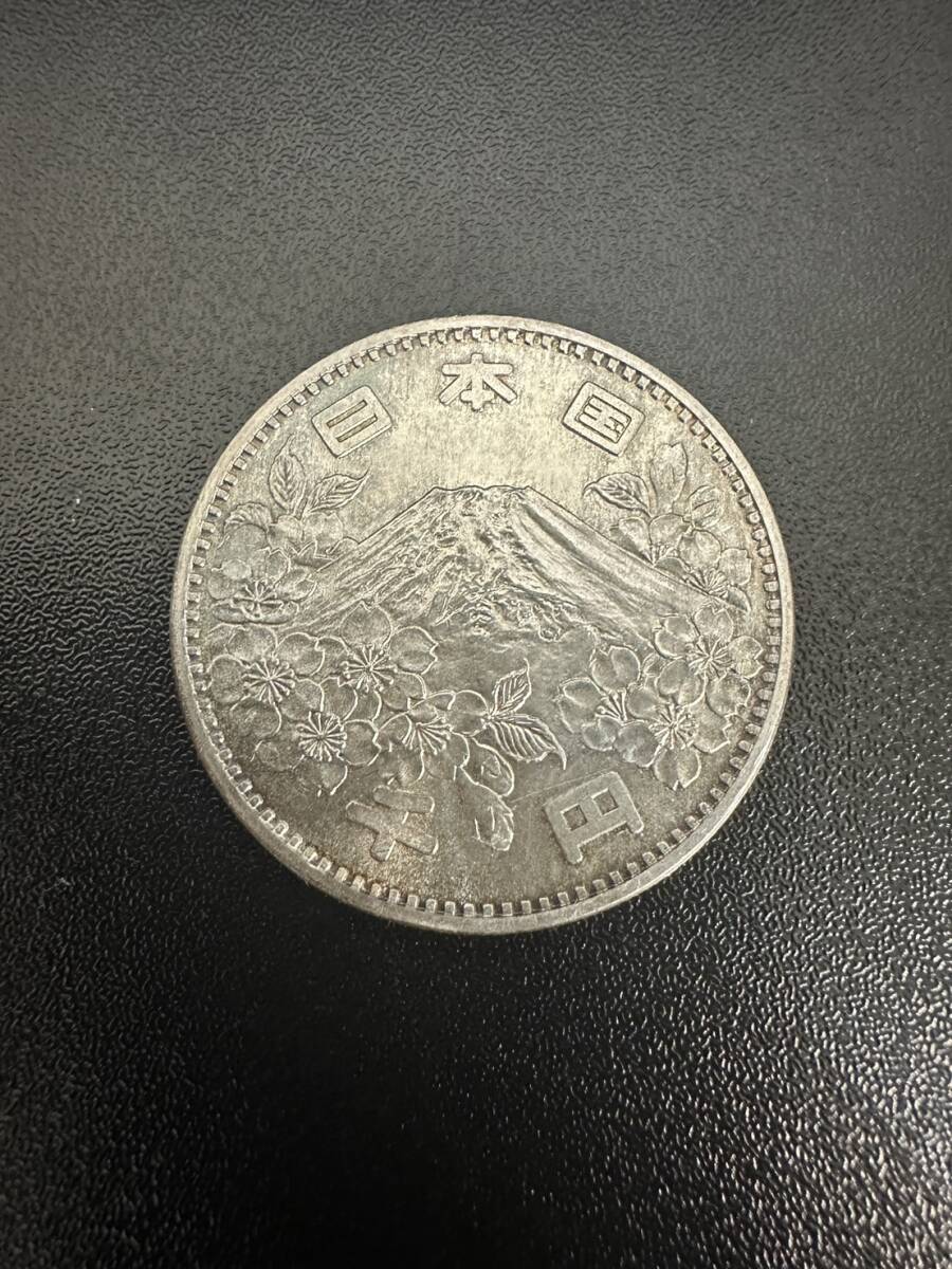 1000円銀貨　東京オリンピック　昭和39年　記念硬貨　東京五輪　富士山_画像2