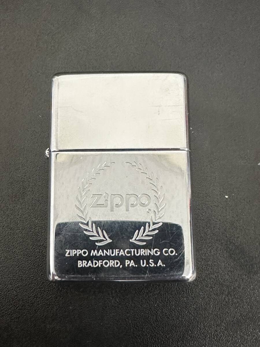 ZIPPO ジッポライター シルバーカラー ZIPPO刻印 着火未確認 の画像1