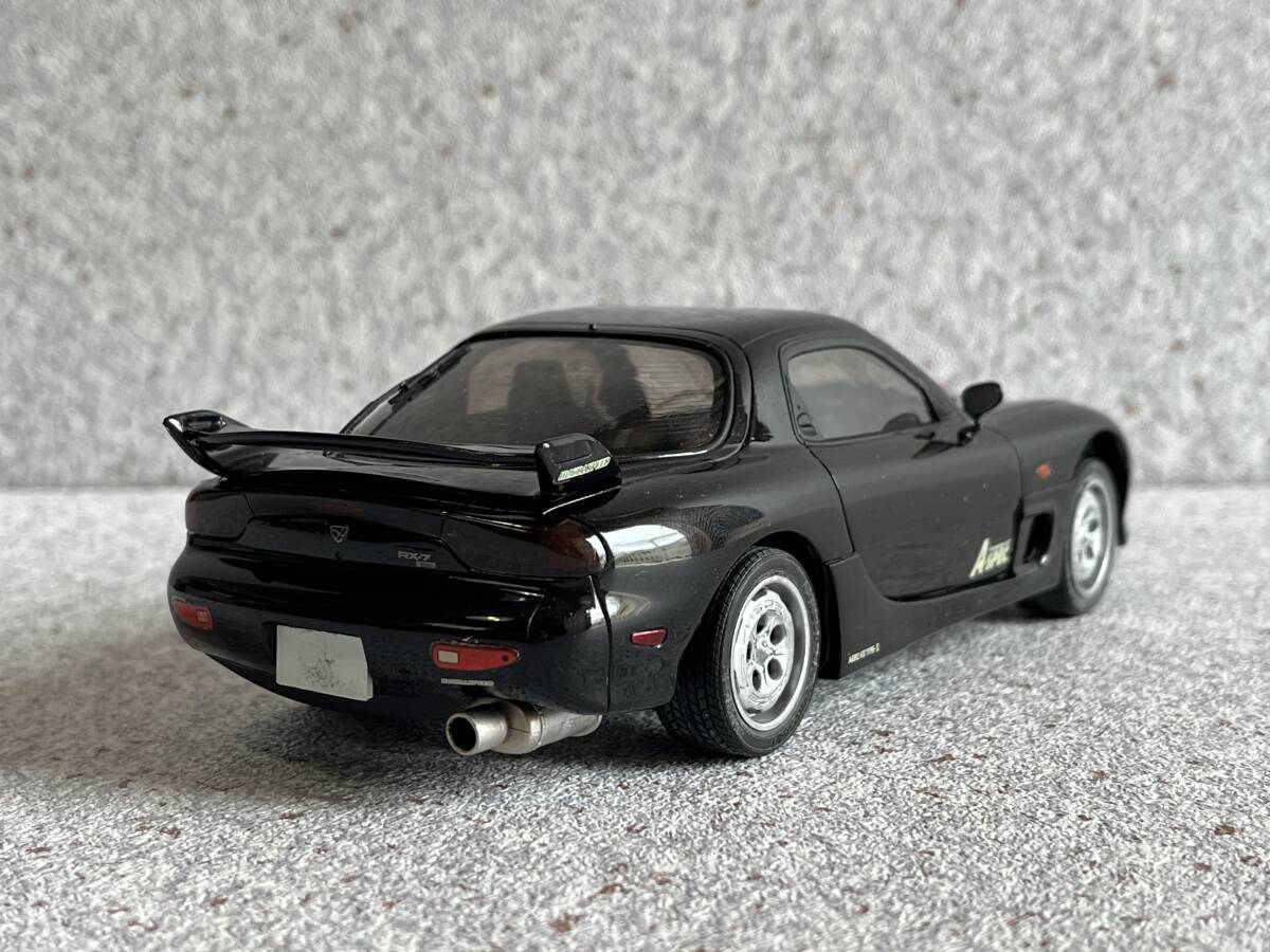 ジャンク扱いで！1/24 【MAZDA】RX-7 完成品 改造ベース マツダ ドリフト 峠 首都高バトル ルーレット族 昭和レトロ 走り屋の画像5