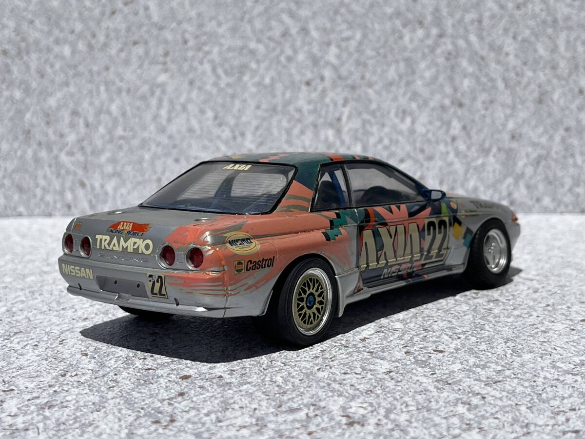 1/24　日産スカイラインGT-R　R32　完成品　峠バトル　走り屋　サーキット　オプション　パーツ取り　改造ベース　ジャンク扱いで！_画像5