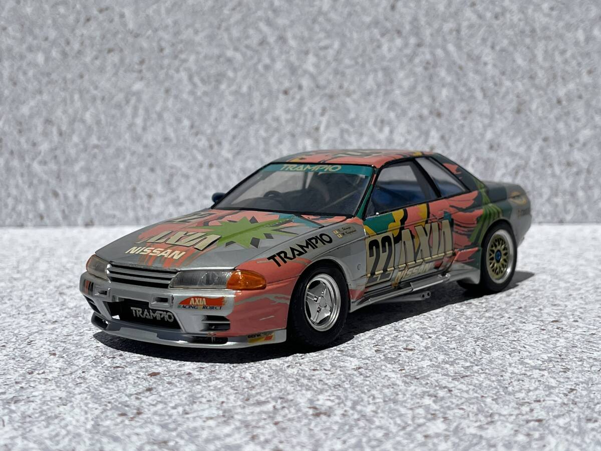 1/24　日産スカイラインGT-R　R32　完成品　峠バトル　走り屋　サーキット　オプション　パーツ取り　改造ベース　ジャンク扱いで！_画像2