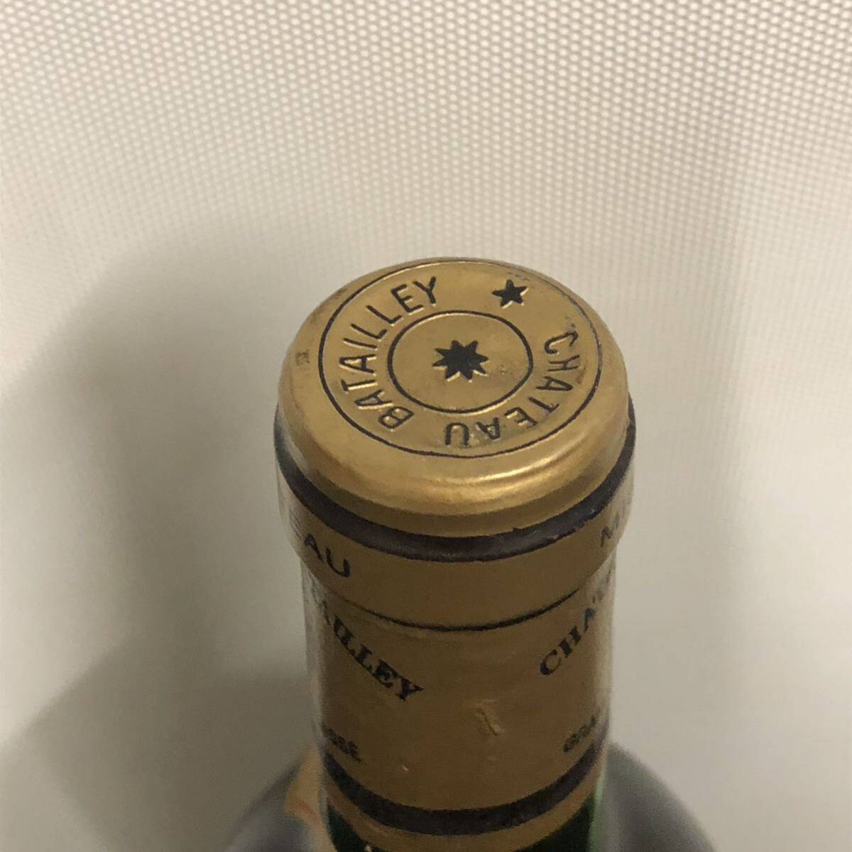 B600 あ■未開栓■ シャトー・バタイエ GRAND CRU CLASSE 1982 ワイン の画像3