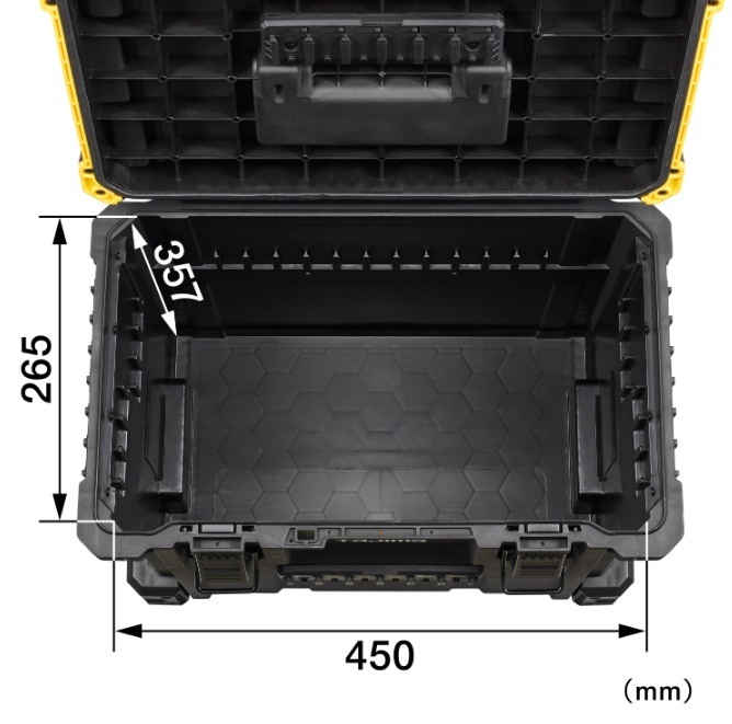 タジマ セフツールボックス TB-TBOX 内側・外側にセフホルダー機能を搭載 TJMデザイン 268150 。の画像4