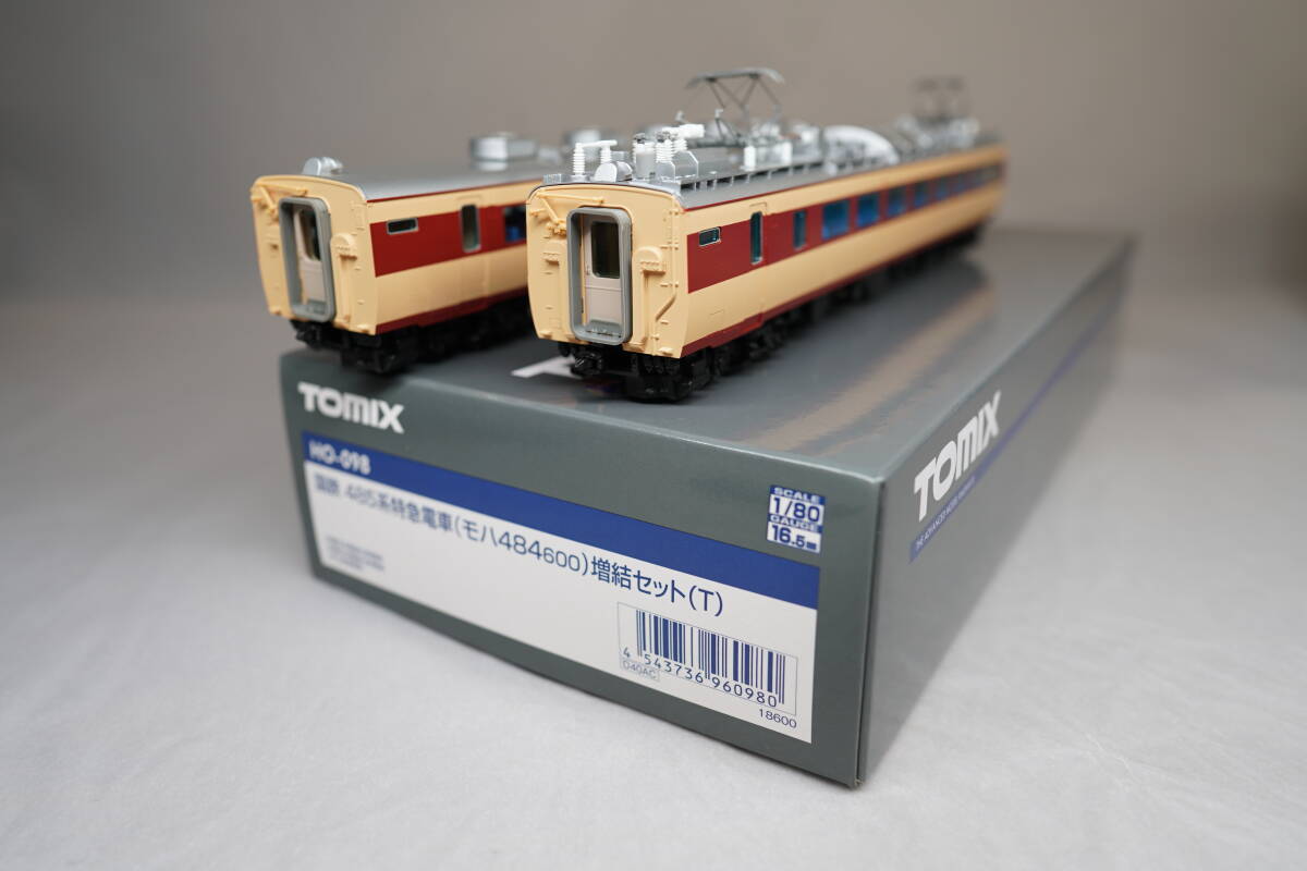 TOMIX HO-098 国鉄485系電車(モハ484‐600)増結セット(M) トミックス_画像1