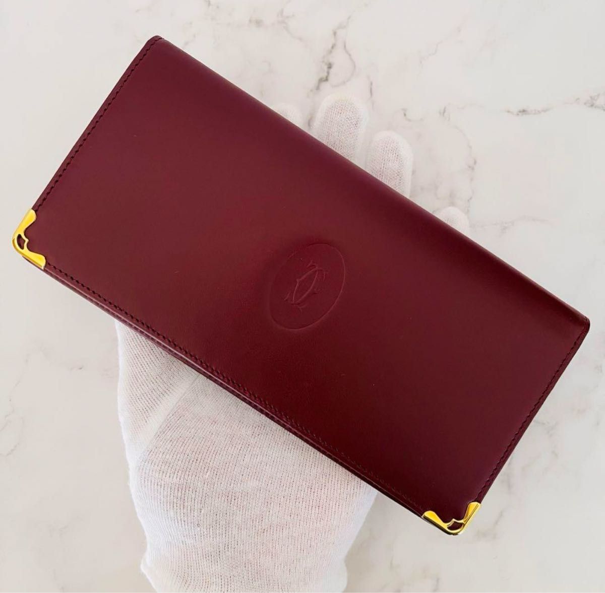 新品未使用 カルティエCartier 二つ折り長財布札入れマスト 新品未使用 カルティエCartier 二つ折り長財布札入れマスト