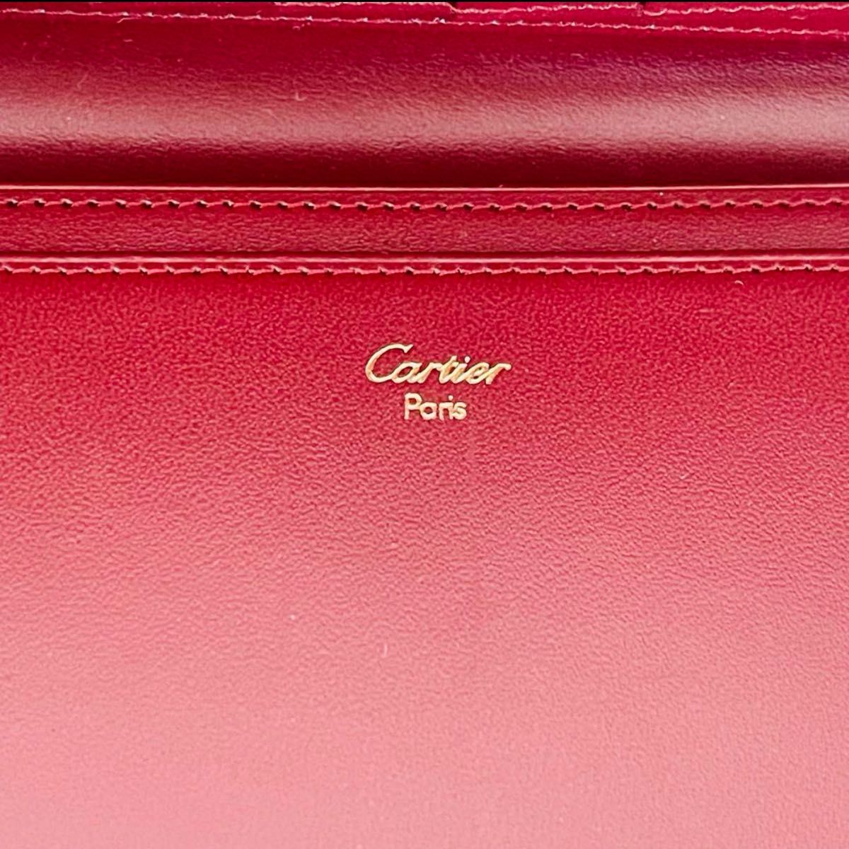 新品未使用 カルティエCartier 二つ折り長財布札入れマスト 新品未使用 カルティエCartier 二つ折り長財布札入れマスト