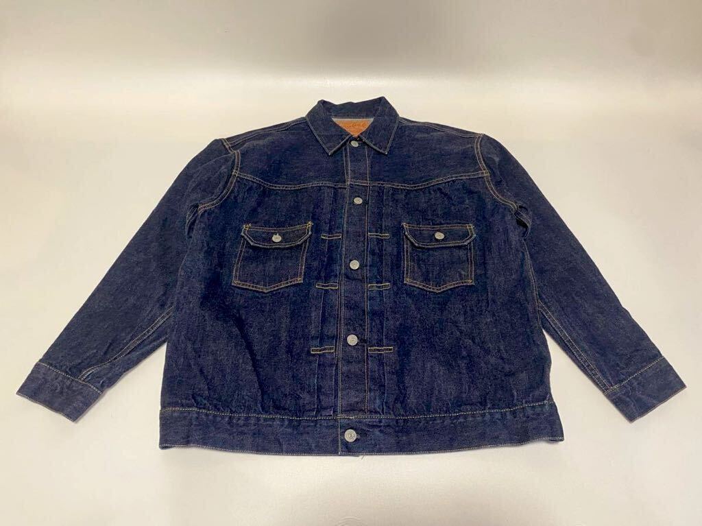 SUGAR CANE シュガーケーン SC11953 14.25oz. DENIM JACKET OVER SIZE 1953 MODEL デニム ジャケット Gジャン 40 オーバーサイズ_画像1