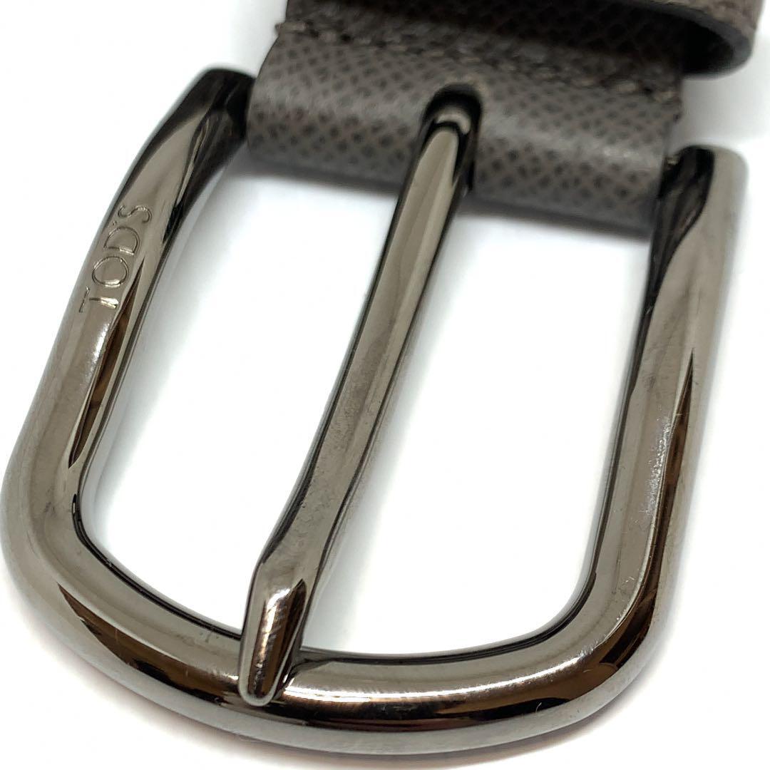  Tod's suede belt gray 0385s39