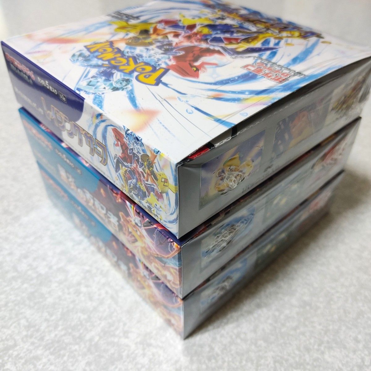 【シュリンク付き新品　3BOXセット】ポケモンカードゲーム  黒炎の支配者 2BOX　レイジングサーフ 1BOX 拡張パック