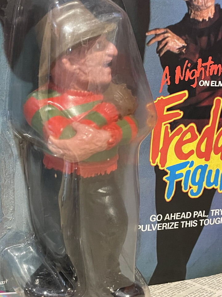 *1980 period / A Nightmare on Elm Street /freti/ figure / prompt decision Vintage / horror / that time thing /Freddy Krueger/Figure(80s/MOC) MO-229