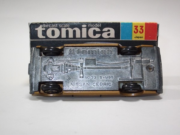 【箱なし】 トミカ 33 ニッサン セドリック 黒箱 香港製 コピー箱おまけの画像7