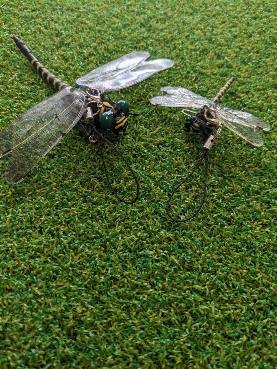 2匹セット　大小おにやんま　虫除け　害虫駆除　忌避剤　防虫　スズメバチ対策