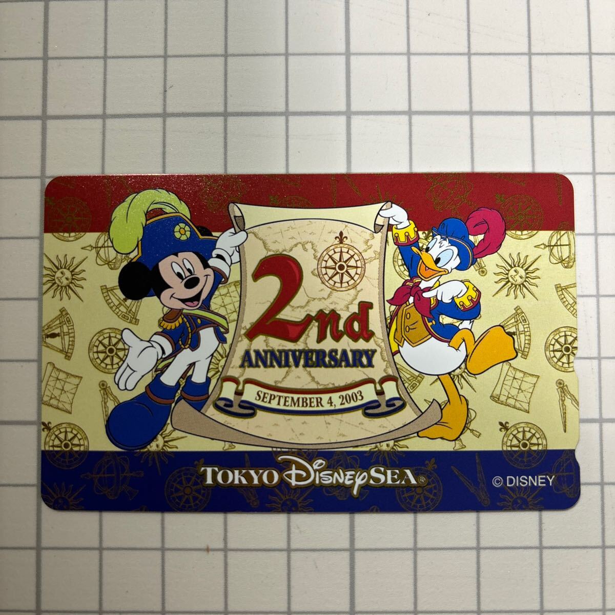 Tokyo Disney sea телефонная карточка 