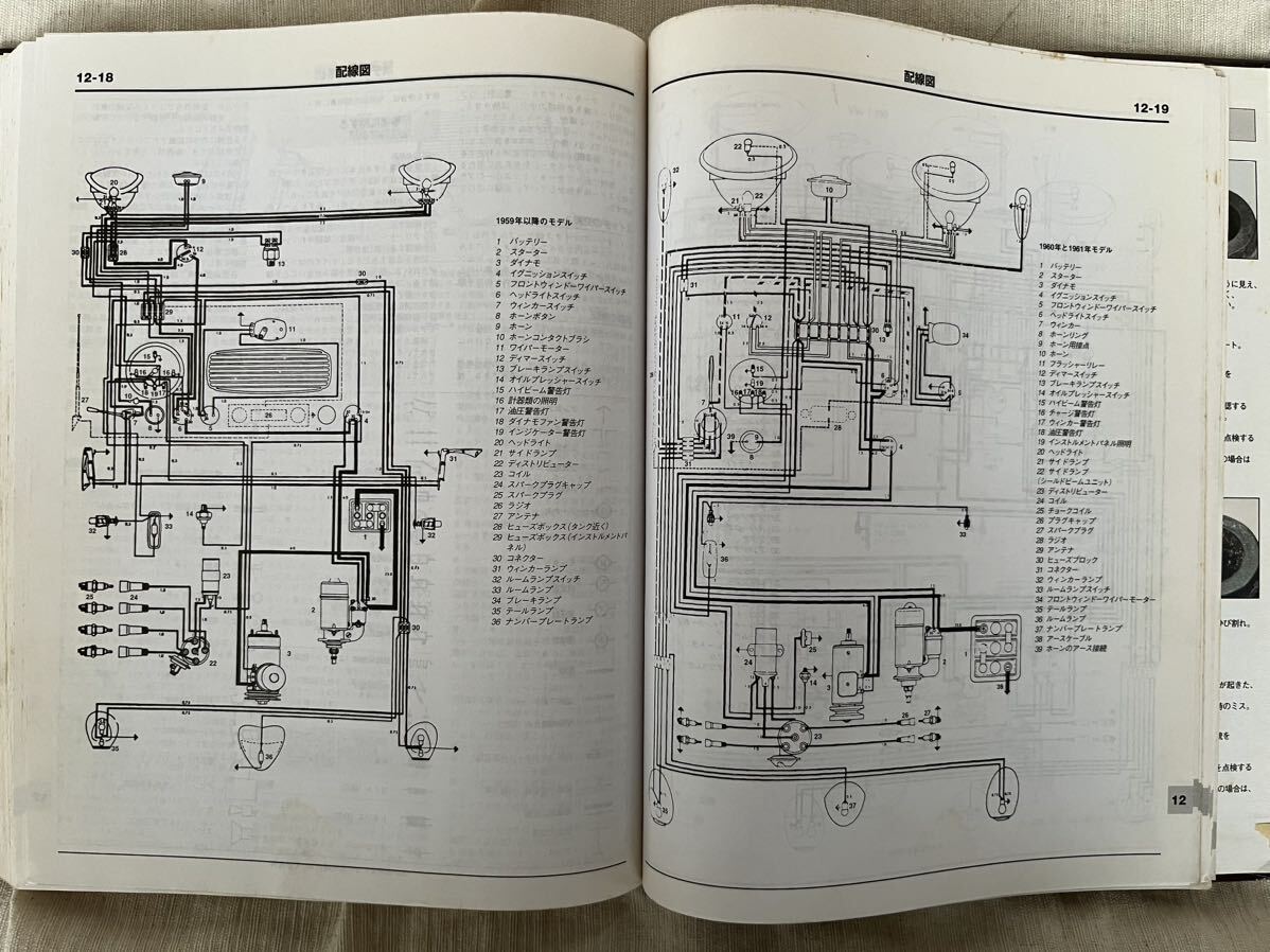 ヘインズ日本語版 VWビートル＆カルマン・ギア メンテナンス＆リペア・マニュアル 空冷 タイプ１1954-1979 フォルクスワーゲン_画像7