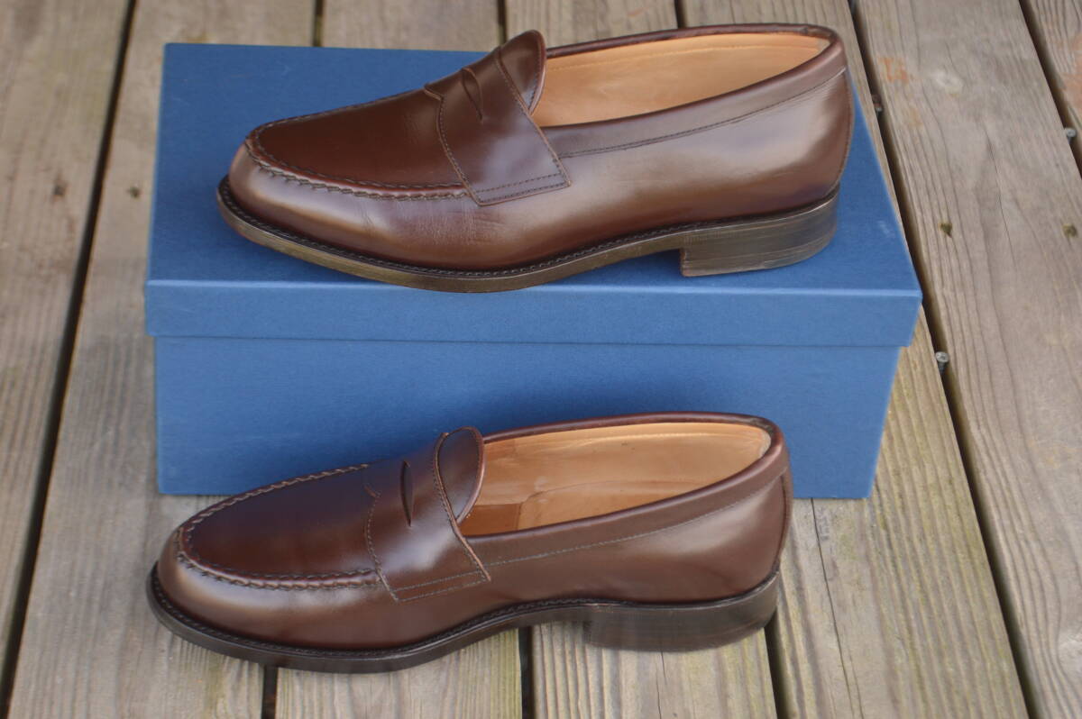  Sanyo mountain length Loafer US6.5/UK6 Brown made in Japan 