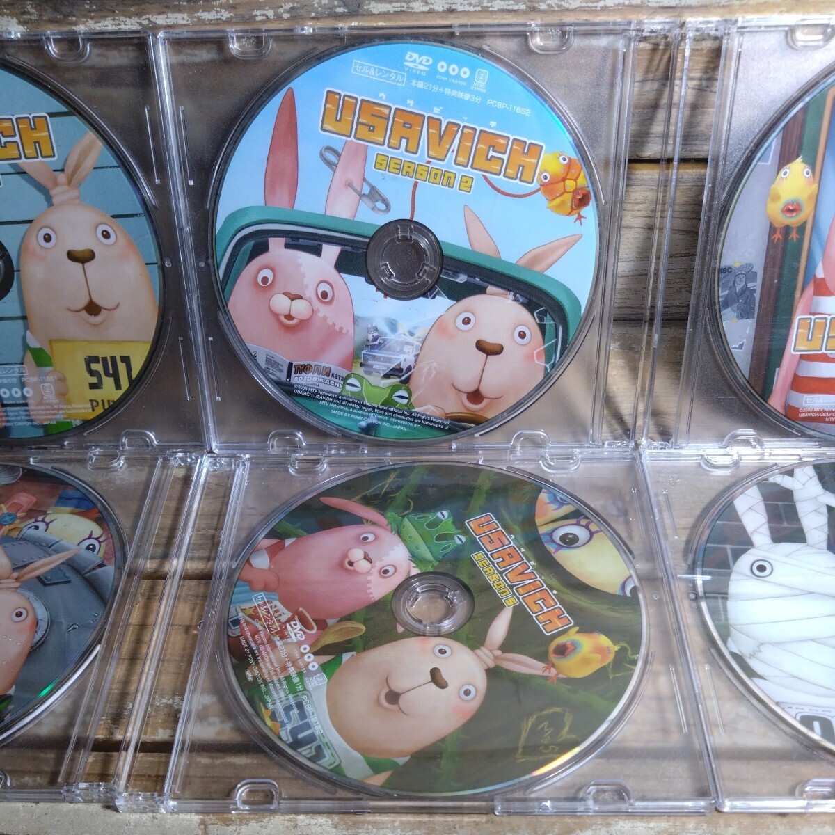 4 ウサビッチ SEASON1〜5 ZERO DVD6本セット アニメ レンタル落ちの画像3