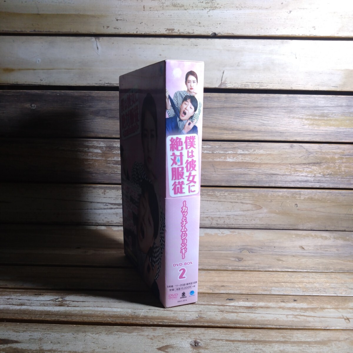 1 僕は彼女に絶対服従 カッとナム・ジョンギ DVD-BOX2 DVD5枚組 11〜20話収録（最終話）_画像5