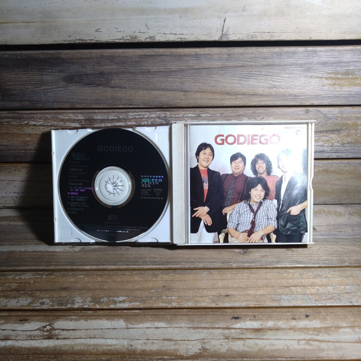 1 GODIEGO ゴダイゴ CD2枚セット 邦楽 CD ALBUM_画像3