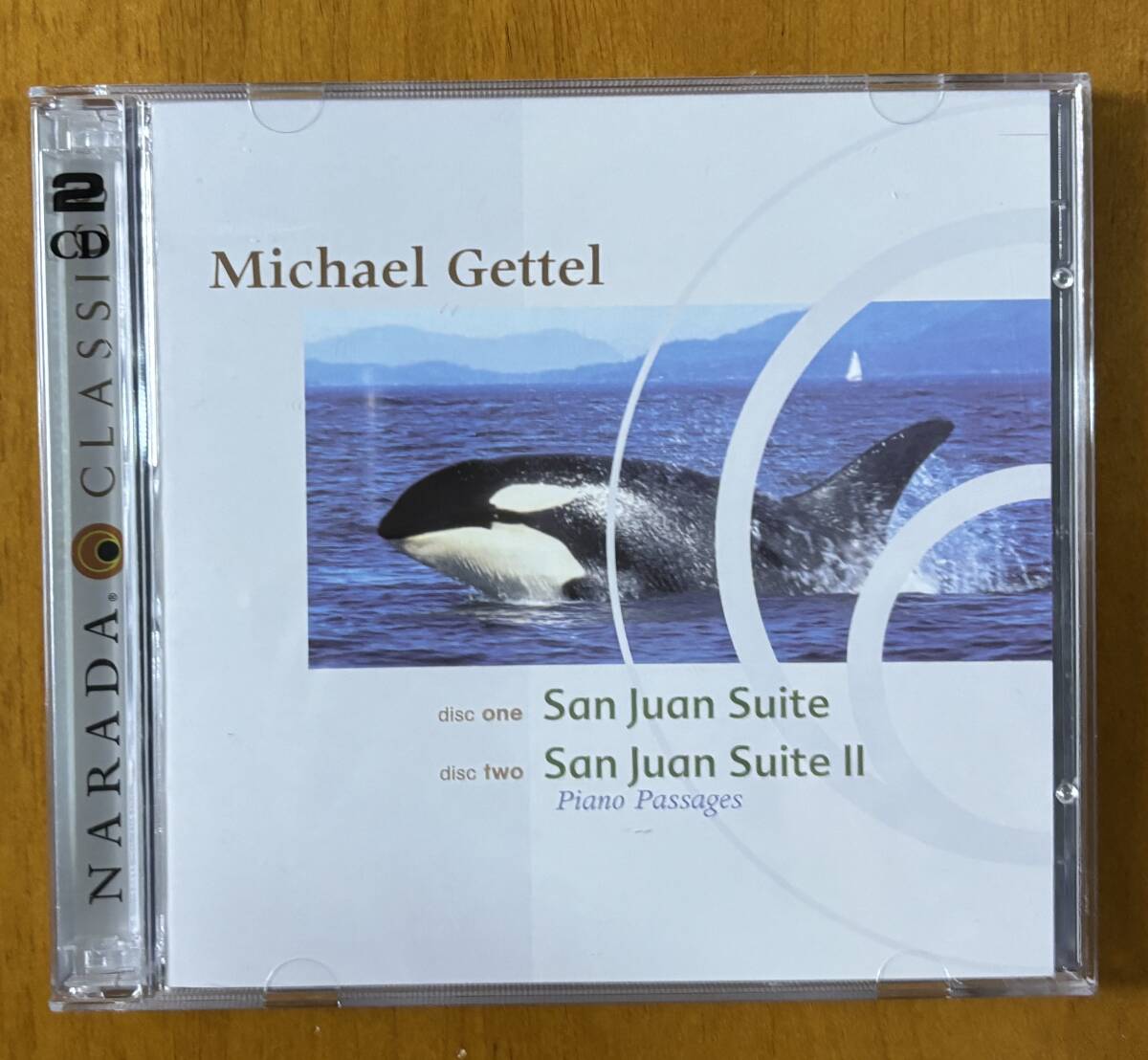 〔癒やしのNARADA〕マイケル・ゲッテル2CD 『サン・フアン組曲Ⅰ/サン・フアン組曲Ⅱ」ピアノ_画像1