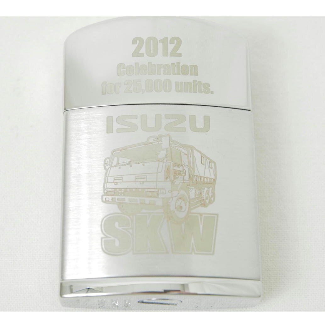 1円【一般中古】RONSON ロンソン/プリントオイルライター 2012 ISUZU SKW 25000台記念/78_画像2