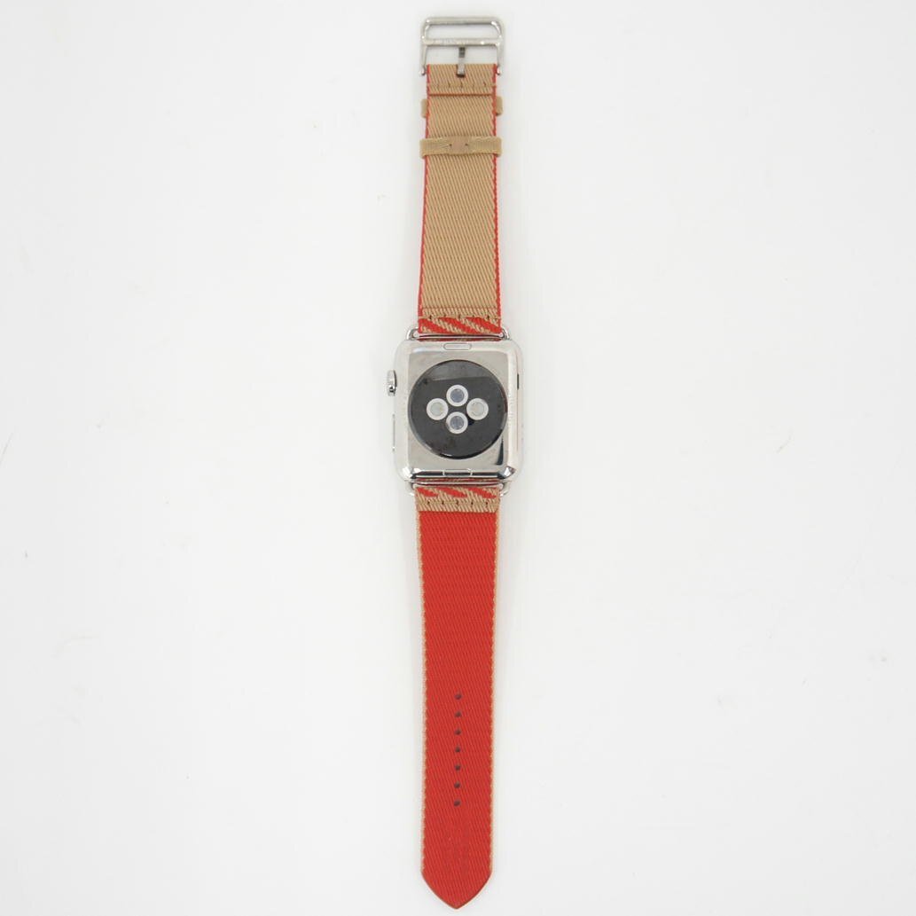 1 иен [ в общем б/у ]HERMES×Apple Hermes × Apple / Hermes × Apple часы серии 3/A1891/75