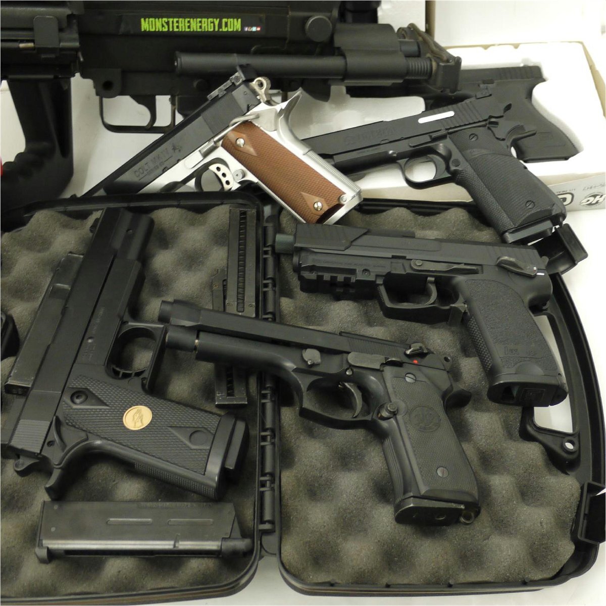 [ summarize 16 point set / operation not yet verification Junk ]TOKYO MARUI/MARUZEN/KHC/MARUSHIN other HERSTAL/WALTHER other object age 18 -years old and more [69]