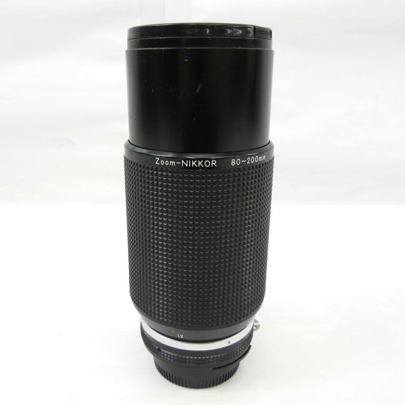 1円【ジャンク】Nikon ニコン/望遠ズームレンズ/Ai Zoom-Nikkor 80-200mm F4/06の画像1