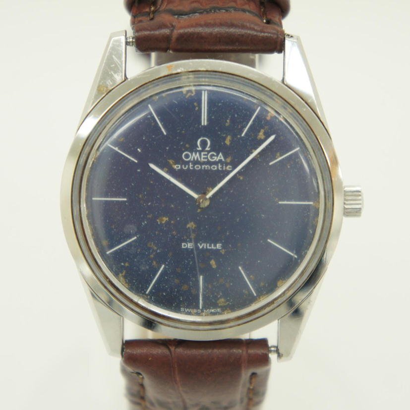1円【ジャンク】OMEGA オメガ/デビル deville 手巻き メンズ 腕時計/01の画像1