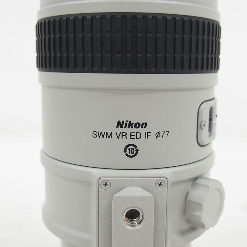 1円【良品】Nikon 望遠ズームレンズ 70-200mm 1:2.8G ライトグレー 元箱・ソフトケース付き/AF-S VR Zoom NIKKOR /04