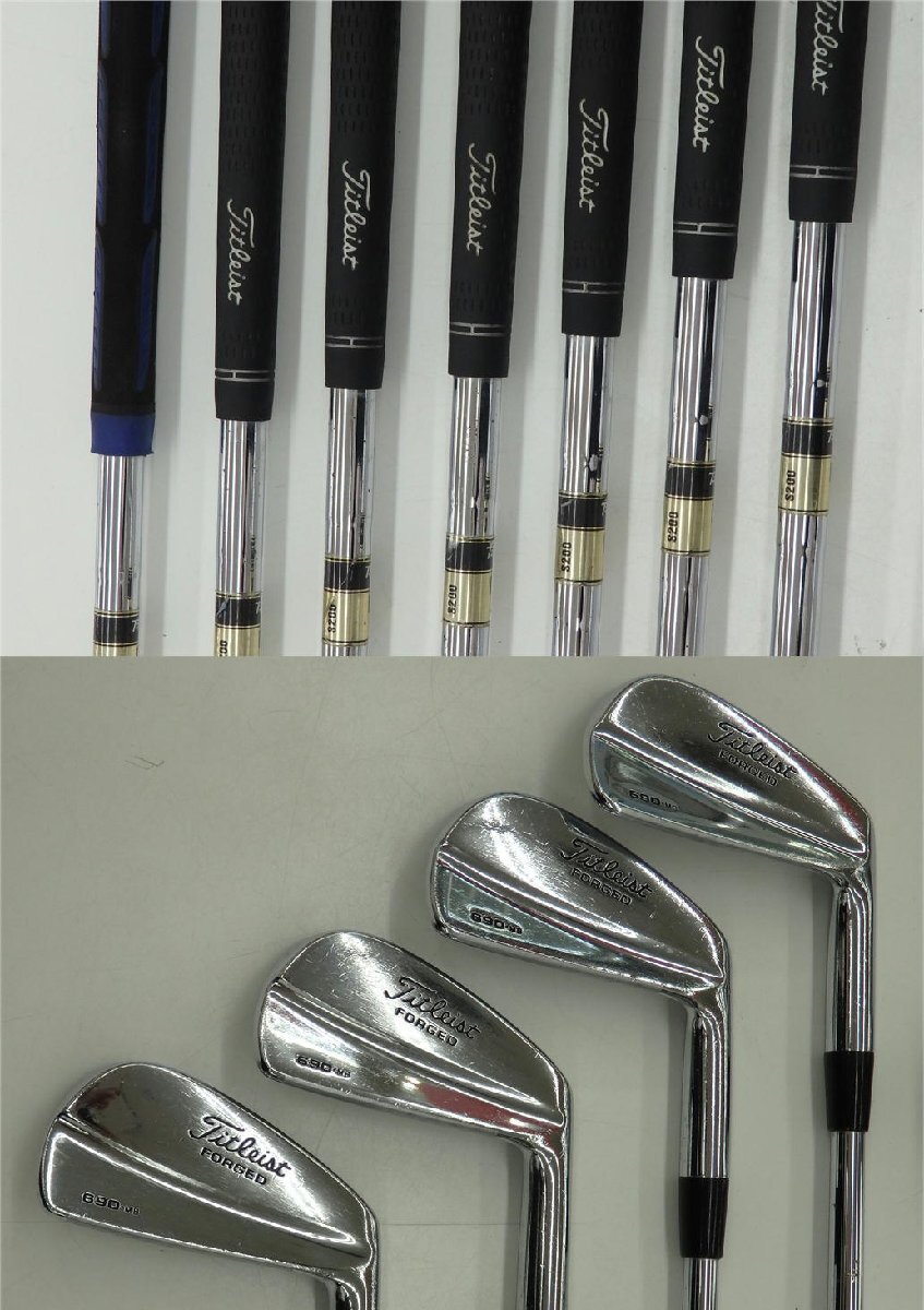 1円【一般中古】TITLEIST タイトリスト/FORGED 690.MB DYNAMIC GOLD S200 8本セット フォージド/41の画像5