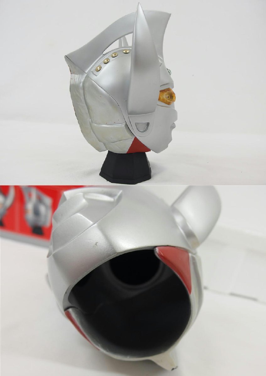 1円【良品】MEDICOMTOY メディコムトイ/ウルトラマン タロウ 1/2スケール マスク フィギュア/04_画像4