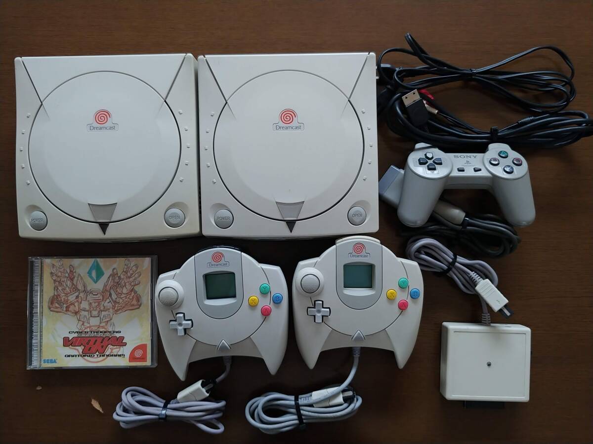 セガ Dreamcast ドリームキャスト まとめて ジャンク 電脳戦機バーチャロンの画像1