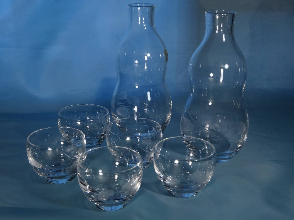 各務クリスタル 透明酒器セット KAGAMI CRYSTAL GLASSの画像1