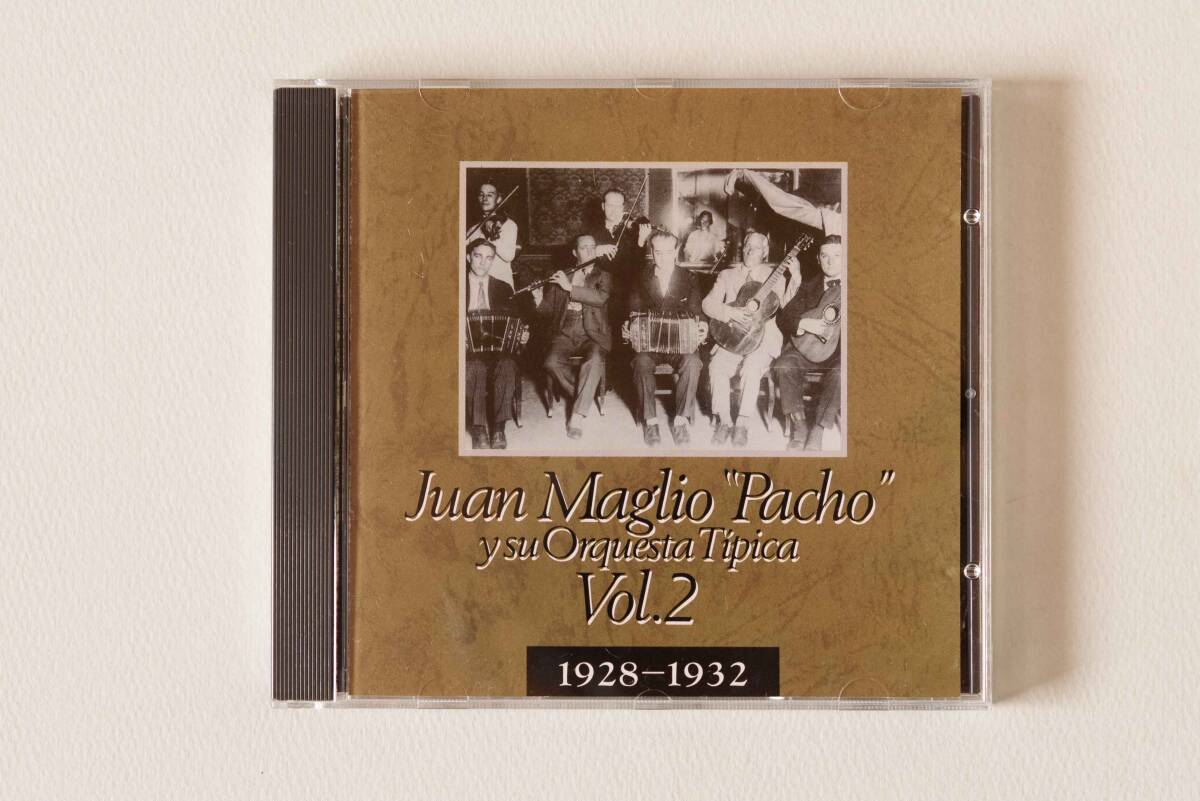 Juan Maglio "Pacho" y su Orquesta Vol.2 1928-1932 ファン・マグリオ・パチョ楽団　DISCO LATINA　TANGO　_画像1