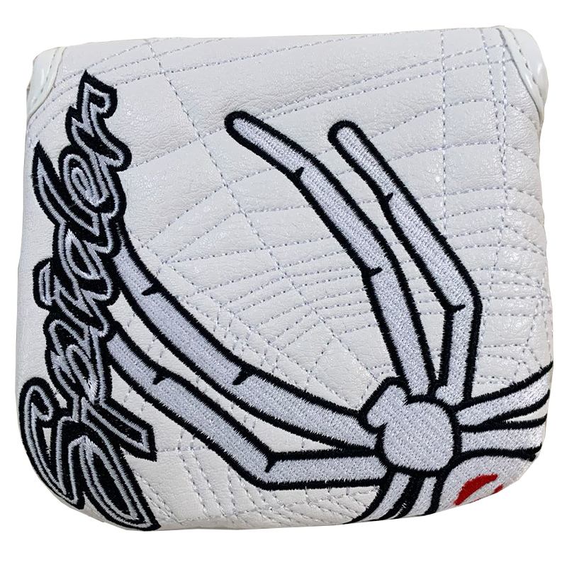 ゴルフヘッドカバー パターカバー マグネット付け マレット用 オデッセイ２ボール スパイダーパターに対応 special spider_画像3