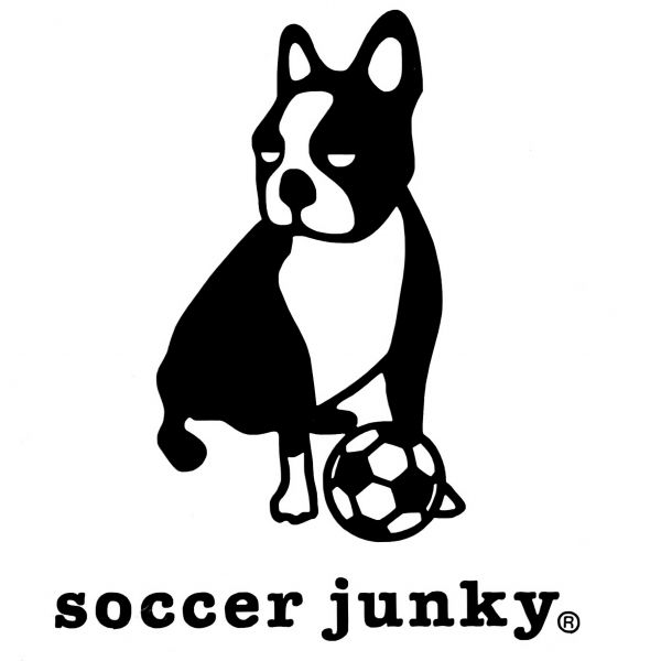 送料0　【soccer junky】サッカージャンキー-16cm　ステッカー1_ブラック