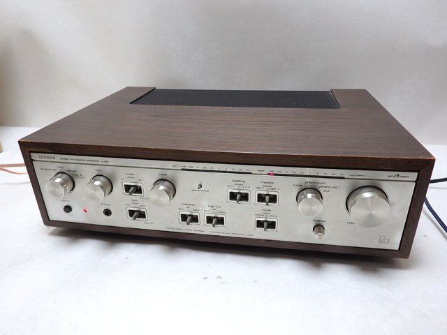 現状品/出音可 LUXMAN ラックスマン L-48A ステレオプリメインアンプの画像1