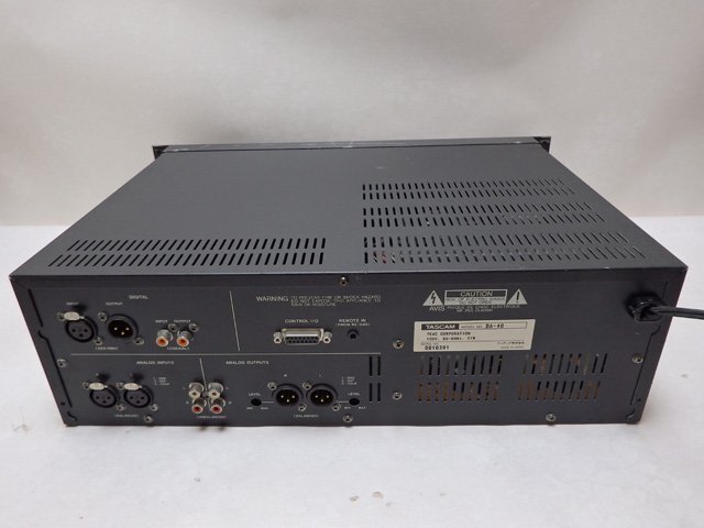 Yahoo!オークション - ジャンク品 TASCAM タスカム DA-40 業務用 Yahoo!オークション - ジャンク品 TASCAM タスカム DA-40 業務用