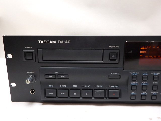 Yahoo!オークション - ジャンク品 TASCAM タスカム DA-40 業務用 Yahoo!オークション - ジャンク品 TASCAM タスカム DA-40 業務用