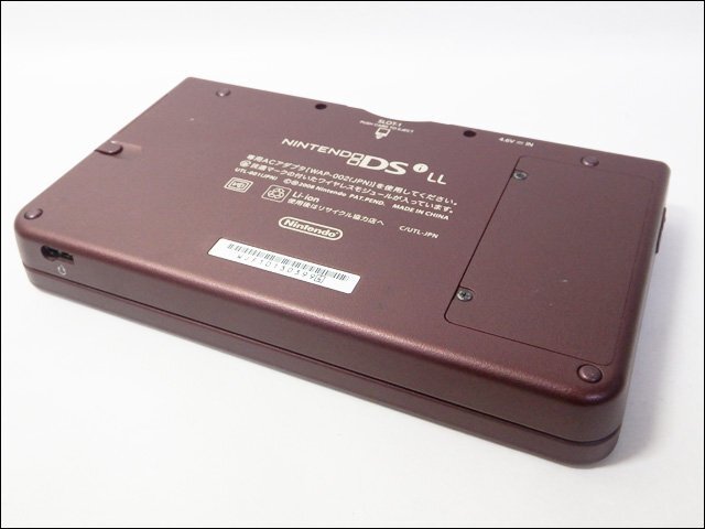 NINTENDO 任天堂◆ニンテンドーDSi LL/UTL-001◆ポータブルゲーム機 ワインレッド タッチペン付_画像8